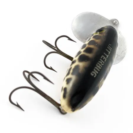 Vintage Fred Arbogast Jitterbug Early Bug Eye (1960s), 1/2oz Coachdog fishing lure #20573