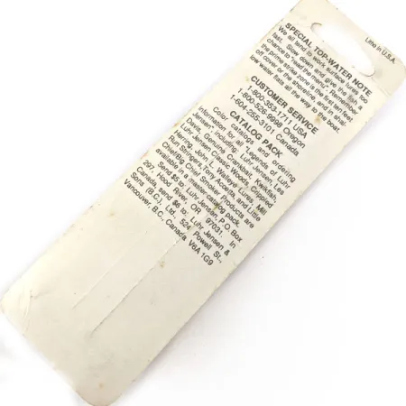 Luhr Jensen Luhr jensen Nippin Sam Wood, 1/4oz silver fishing lure #20575