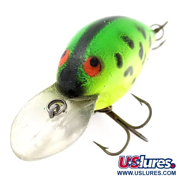 Vintage   Bomber Fat A B05F, 1/3oz Fire tiger fishing lure #20583