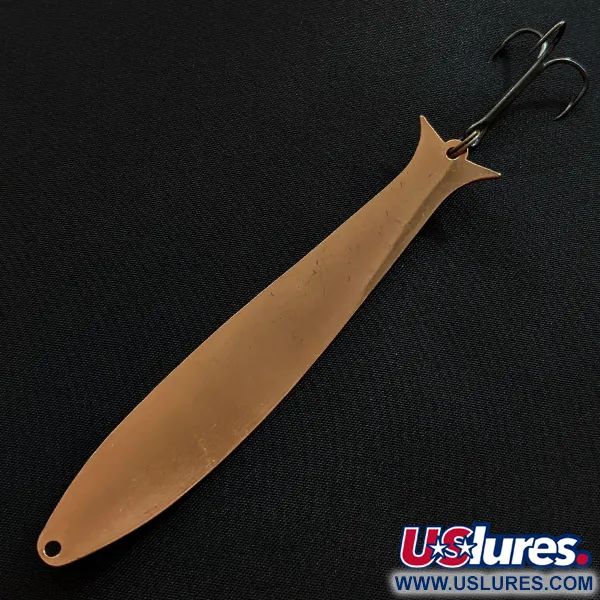 Vintage   The Acme Flash-King Wobbler, 1/3oz copper fishing spoon #20585