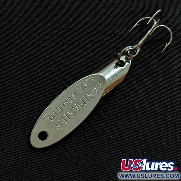 Vintage Acme Kastmaster, 1/8oz nickel fishing spoon #20587