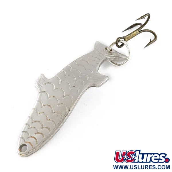 Vintage Acme Phoebe, 3/32oz nickel fishing spoon #20588