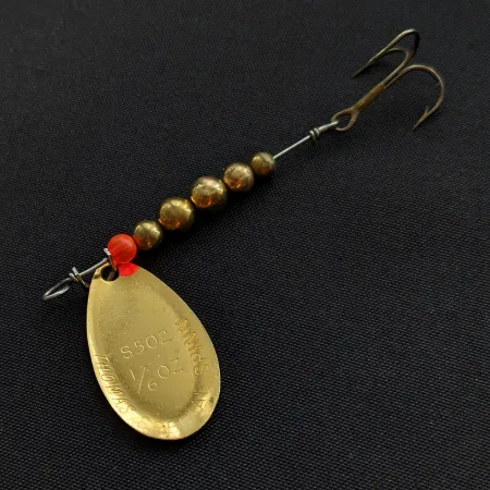 Vintage Thomas Special Spinner, 3/16oz gold spinning lure #20589