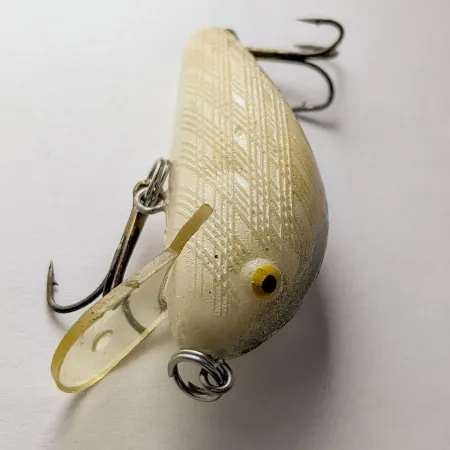 Vintage  Vintage Bill Norman Quarterback , 1/4oz Pearl/grey fishing lure #20601