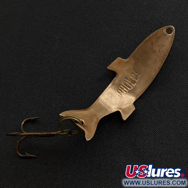 Vintage Acme Phoebe, 1/4oz copper fishing spoon #20605