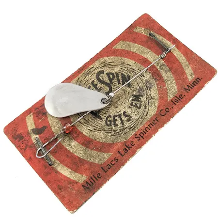 Other Mille Lacs Lake Spinner, 1/32oz nickel spinning lure #20622