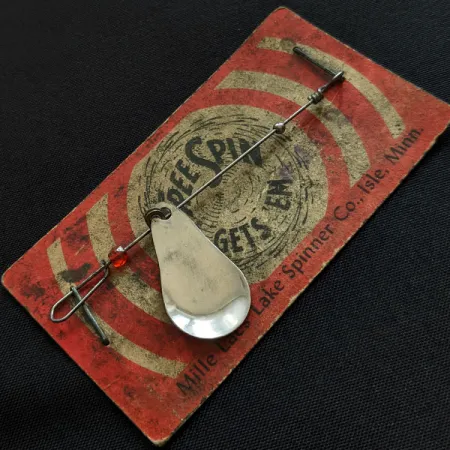 Other Mille Lacs Lake Spinner, 1/32oz nickel spinning lure #20622