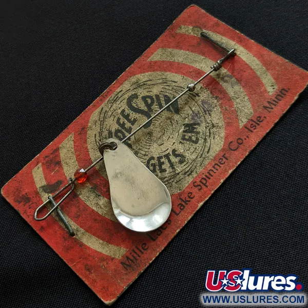  Other Mille Lacs Lake Spinner, 1/32oz nickel spinning lure #20622