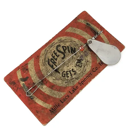 Other Mille Lacs Lake Spinner, 1/32oz nickel spinning lure #20622