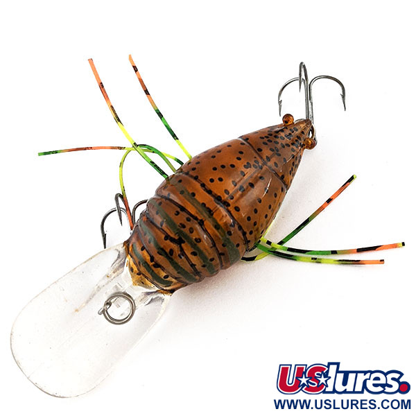 Vintage   Bass Pro Shops XPS Crazy Bug, 1/3oz #CB-89 Natural Red Craw fishing lure #20625