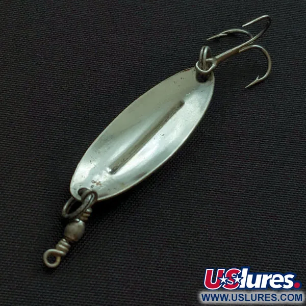 Vintage Williams Wabler W20, 3/32oz silver fishing spoon #20626