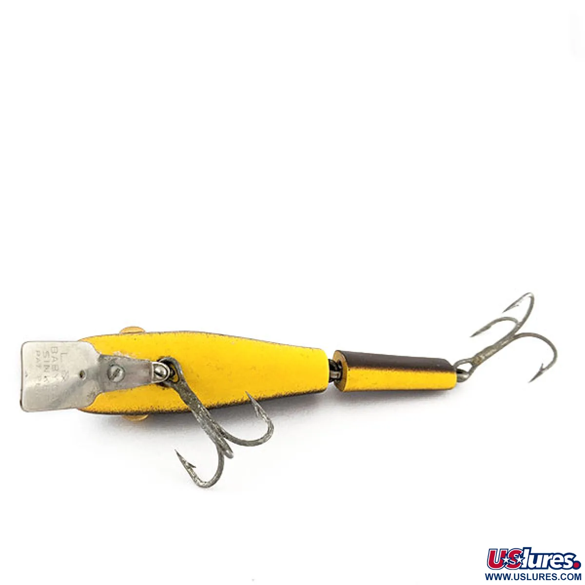Vintage L&S Bait Mirro lure L&S Mirrolure Baby Cat Sinker, 1/2oz fishing  lure #20627