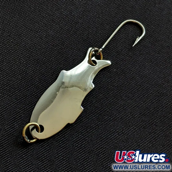 Vintage   Shoff's Triple Teazer, 1/32oz nickel fishing spoon #20628