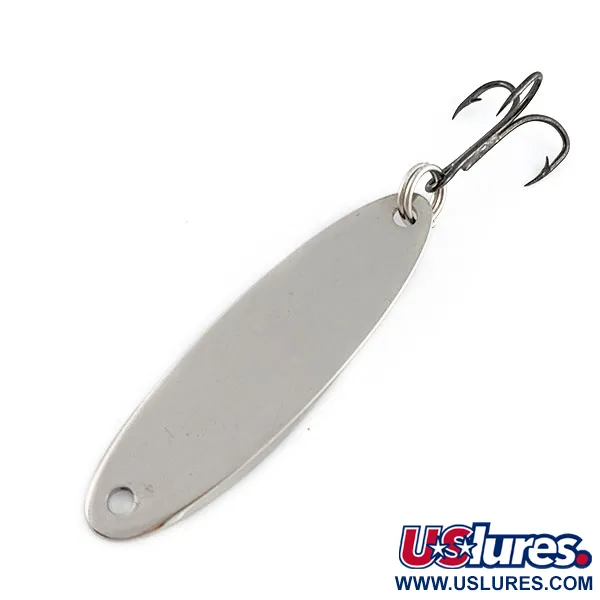 Vintage Acme Kastmaster, 1/4oz nickel fishing spoon #20632