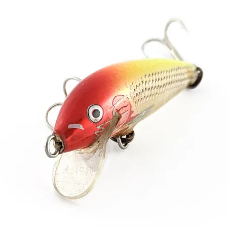 Vintage Rapala Original Floater F5, 3/32oz clown fishing lure #20633