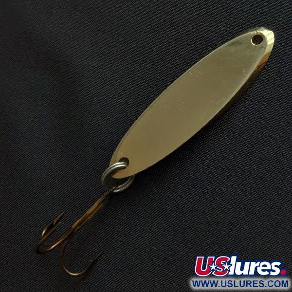 Vintage Acme Kastmaster, 3/8oz gold fishing spoon #20640