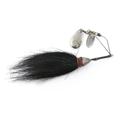 Vintage Jamison Shannon Twin Spinner, 3/5oz nickel spinning lure #20642
