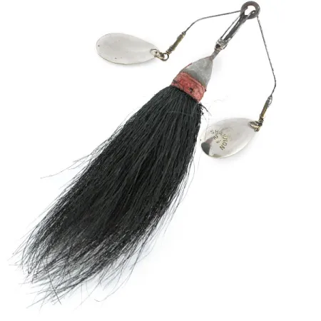 Vintage Jamison Shannon Twin Spinner, 3/5oz nickel spinning lure #20642