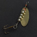 Vintage  Renosky Lures Swiss Swing, 1/8oz gold spinning lure #20646