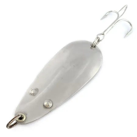 Vintage South Bend Mousie No. 580, 3/5oz nickel fishing spoon #20655