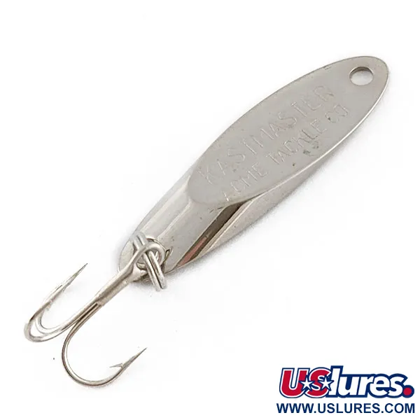 Vintage Acme Kastmaster, 1/8oz nickel fishing spoon #20657