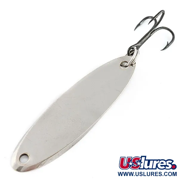 Vintage Acme Kastmaster, 1/4oz nickel fishing spoon #20658