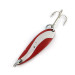 Vintage  Acme Fiord Spoon Jr  Lightning (1950s), 1/8oz nickel/red/white fishing spoon #20668