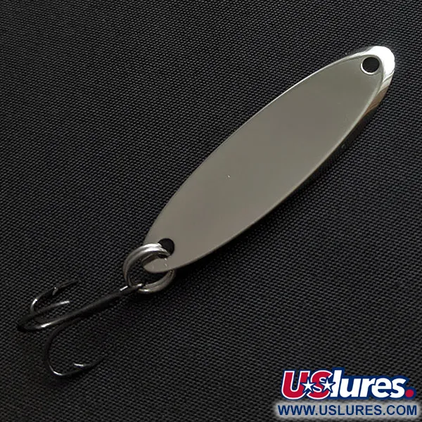 Vintage Acme Kastmaster, 1/4oz nickel fishing spoon #20671