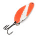 Vintage   Seneca Little Cleo UV, 1/4oz nickel/white/red UV fishing spoon #20676
