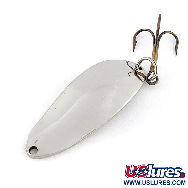 Vintage Hopkins Shorty 75, 3/4oz nickel fishing spoon #20155