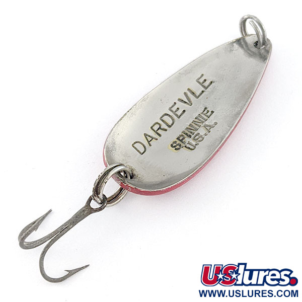 Vintage Eppinger Dardevle Spinnie, 1/3oz Red Devle fishing spoon #20681