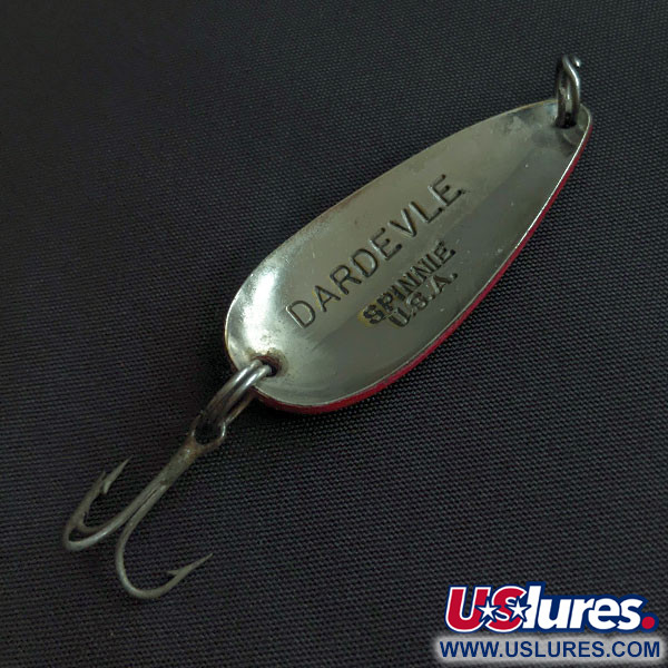 Vintage Eppinger Dardevle, 1oz Red Devle Copper fishing spoon #17396