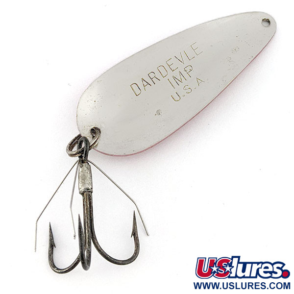 Vintage Eppinger Dardevle Imp, 2/5oz Red Devle fishing spoon #20682