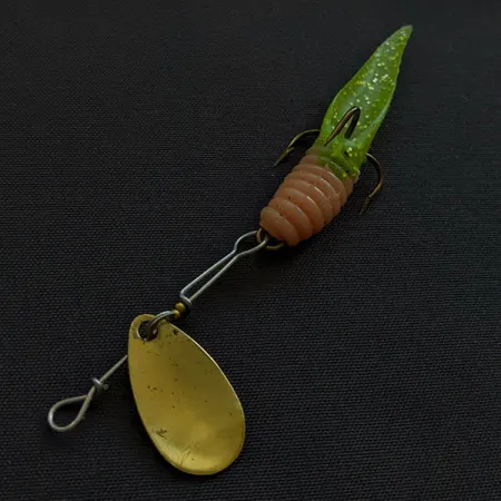 Vintage Hildebrandt Spinners Hildebrandt 2 , 3/32oz brass spinning lure #20717
