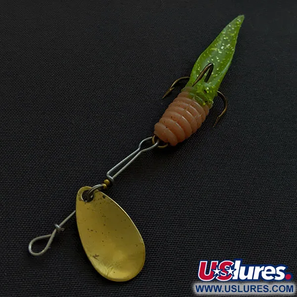 Vintage  Hildebrandt Spinners Hildebrandt 2 , 3/32oz brass spinning lure #20717