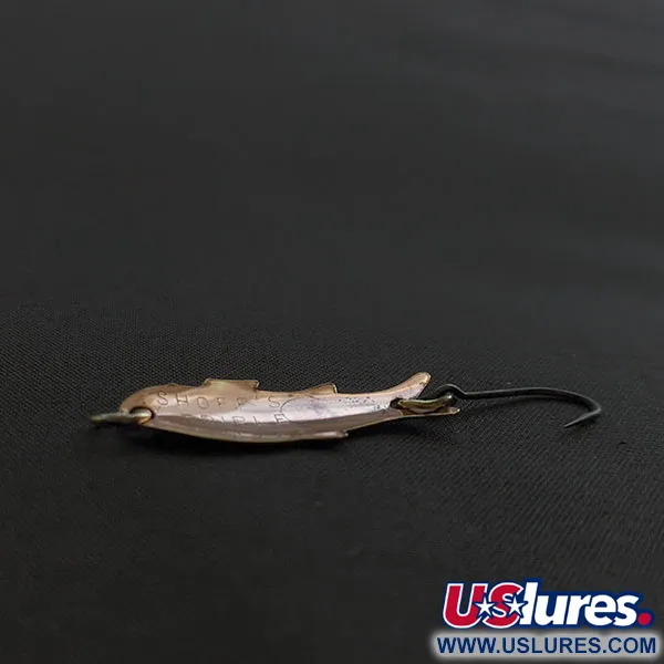 Vintage   Shoff's Triple Teazer, 1/32oz copper fishing spoon #20720