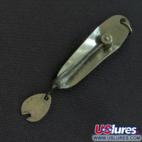 Vintage   Pflueger Chum, 3/64oz nickel fishing spoon #20721
