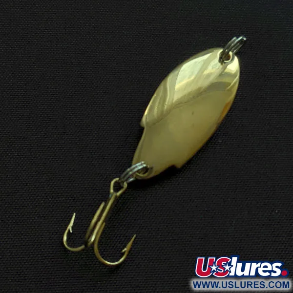 Vintage Acme Thunderbolt, 1/8oz gold fishing spoon #20725