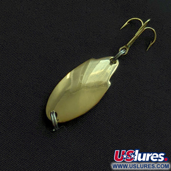 Vintage   Acme Thunderbolt, 1/8oz gold fishing spoon #20725