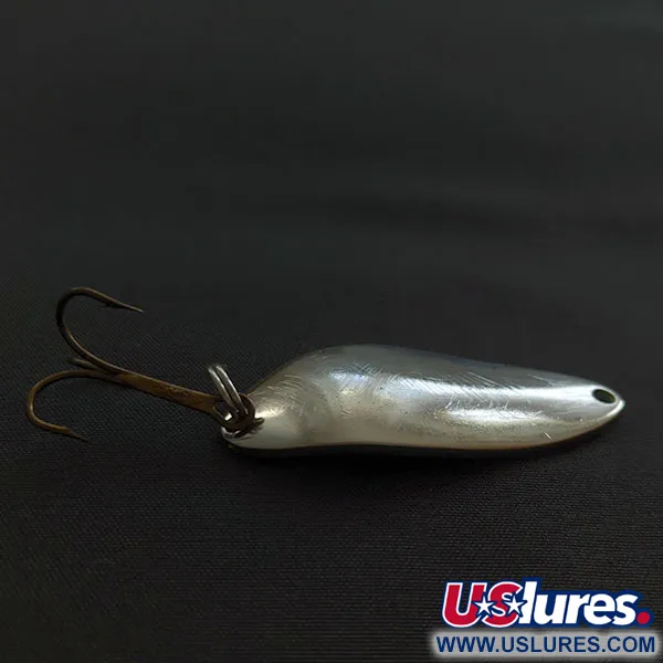 Vintage  Eppinger Dardevle Devle-Dog 5300, 1/3oz nickel fishing spoon #20727