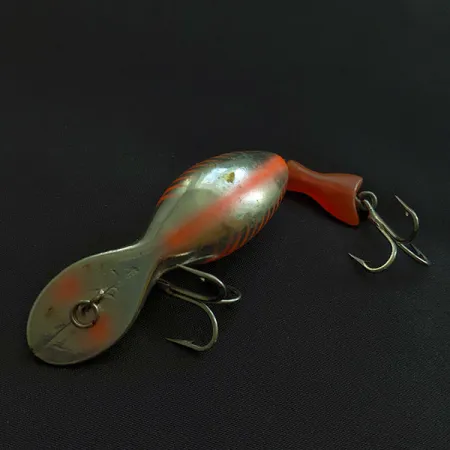 Vintage Heddon Jointed Tadpolly series #9015, 2/5oz Bloody Mary  fishing lure #20729