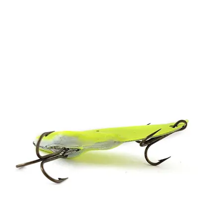 Vintage Vintage Silver Buddy  Lipless Blade Bait, 1/2oz yellow fishing spoon #20740