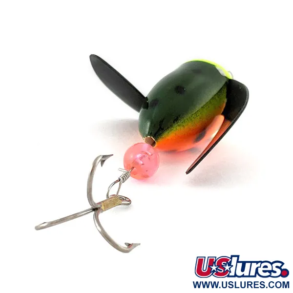 Vintage  Yakima Bait Spin-N-Glo, 3/16oz Black Wings - Flame  fishing #20741