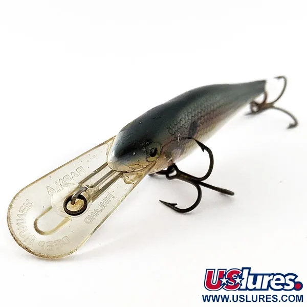 Vintage   Rapala Shad Rap Deep Runner 07 Finland, 1/4oz Shad fishing lure #20744