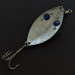 Vintage  Hofschneider Red Eye Wiggler, 1oz nickel/blue eyes fishing spoon #20746