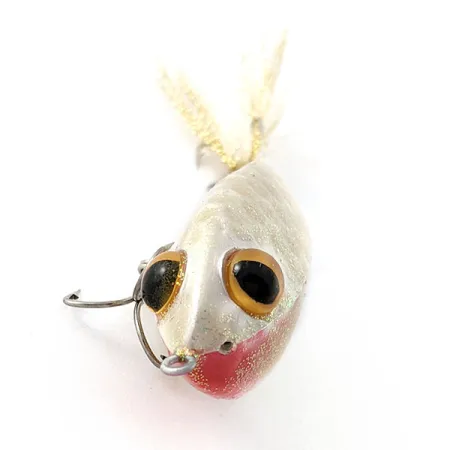 Vintage Renosky Lures Renegade Crystalina Crippled Shad, 2/5oz Pearl fishing lure #22456