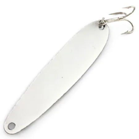 Vintage Other Avery Assassin Trolling Spoon, 2/5oz white/black/sticker glows in the dark fishing spoon #20759