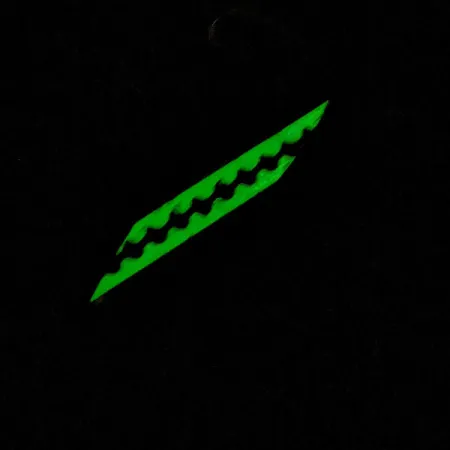 Vintage Other Avery Assassin Trolling Spoon, 2/5oz white/black/sticker glows in the dark fishing spoon #20759