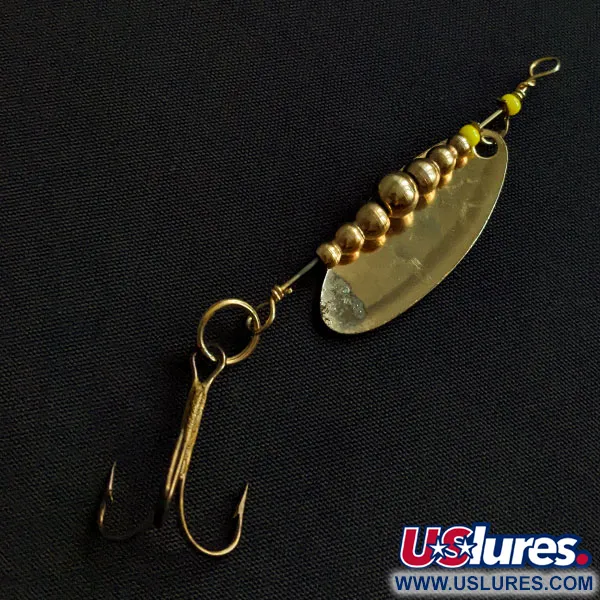 Vintage   Worth, 3/16oz gold spinning lure #20769