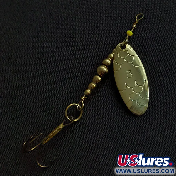 Vintage   Worth, 3/16oz gold spinning lure #20769